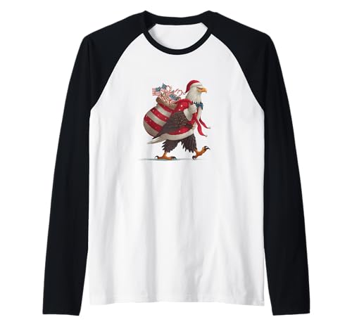Lustiger Adler in Weihnachtsstimmung für Erwachsene und Kinder Raglan Lustiger Adler in Weihnachtsstimmung für Erwachsene und Kinder Raglan von Christmas Eagle Outfit