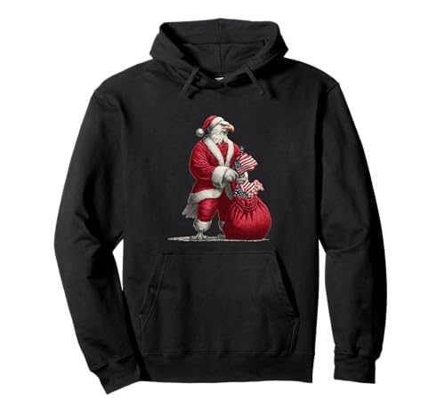 Lustiger Adler in Weihnachtsstimmung für Jungen und Mädchen Pullover Hoodie von Christmas Eagle Outfit