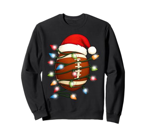 Weihnachtsmannmütze für Herren, Jungen, Kinder Sweatshirt Weihnachtsmannmütze für Herren, Jungen, Kinder Sweatshirt von Christmas Football Players