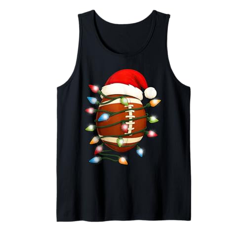 Weihnachtsmannmütze für Herren, Jungen, Kinder Tank Top Weihnachtsmannmütze für Herren, Jungen, Kinder Tank Top von Christmas Football Players