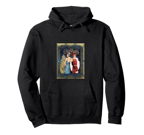 Art Deco Damen - Merry Christmas ~ Pullover Hoodie Art Deco Damen - Merry Christmas ~ Pullover Hoodie von Christmas Gifts