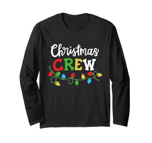Christmas Crew, passende Familien-Weihnachtsfeier, Herren, Damen, Kinder Langarmshirt Christmas Crew, passende Familien-Weihnachtsfeier, Herren, Damen, Kinder Langarmshirt von Christmas Holiday Wear