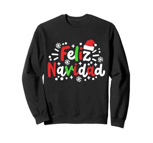 Feliz Navidad Passende Familie Spanisch Weihnachten Herren Damen Sweatshirt Feliz Navidad Passende Familie Spanisch Weihnachten Herren Damen Sweatshirt von Christmas Holiday Wear