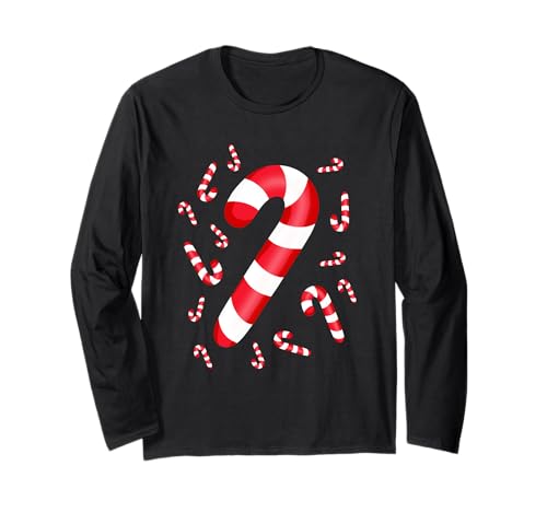 Süßes Weihnachtskostüm mit Zuckerstange, für Herren und Damen Langarmshirt Süßes Weihnachtskostüm mit Zuckerstange, für Herren und Damen Langarmshirt von Christmas Holiday Wear