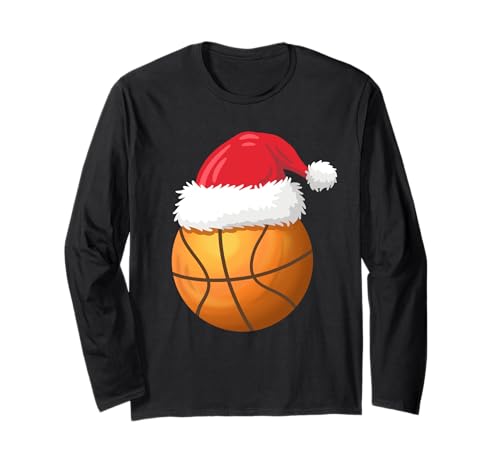 Weihnachts-Basketball-Mütze, lustig, für Herren und Jungen Langarmshirt Weihnachts-Basketball-Mütze, lustig, für Herren und Jungen Langarmshirt von Christmas Holiday Wear