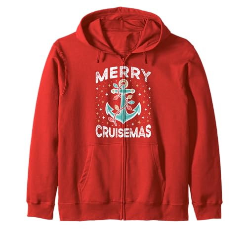 Merry Cruise-Mas Passende Familien-Weihnachtskreuzfahrt Damen Herren Kapuzenjacke Merry Cruise-Mas Passende Familien-Weihnachtskreuzfahrt Damen Herren Kapuzenjacke von Christmas Lights Family Matching Christmas Pajamas