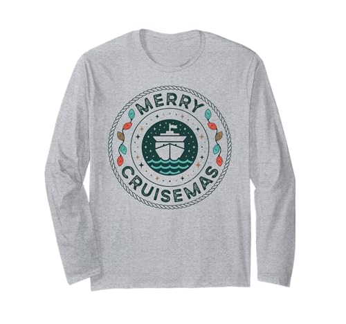 Merry Cruise-Mas Passende Familien-Weihnachtskreuzfahrt Damen Herren Langarmshirt Merry Cruise-Mas Passende Familien-Weihnachtskreuzfahrt Damen Herren Langarmshirt von Christmas Lights Family Matching Christmas Pajamas