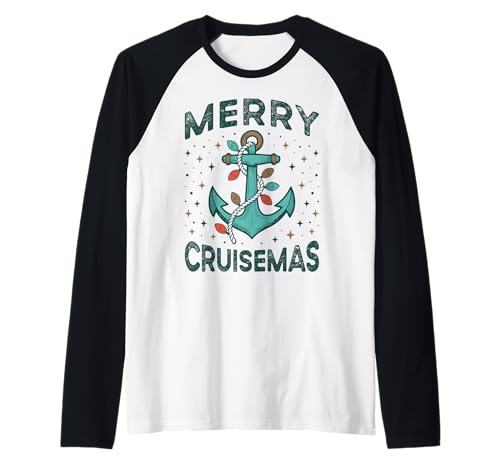 Merry Cruise-Mas Passende Familien-Weihnachtskreuzfahrt Damen Herren Raglan Merry Cruise-Mas Passende Familien-Weihnachtskreuzfahrt Damen Herren Raglan von Christmas Lights Family Matching Christmas Pajamas