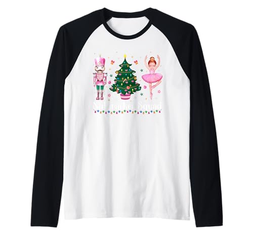 Weihnachten Nussknacker Squad Ballett Tanz Frauen Kinder Mädchen Raglan Weihnachten Nussknacker Squad Ballett Tanz Frauen Kinder Mädchen Raglan von Christmas Nutcracker Squad Ballet Dance Womens Tee