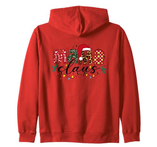 Weihnachten Mama Claus Kapuzenjacke Weihnachten Mama Claus Kapuzenjacke von Christmas Phiz
