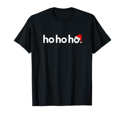 Christmas Shirts for Men Women Kids Ho Ho Ho Xmas Gift Idea T-Shirt von Christmas Shirts by alphabet lab