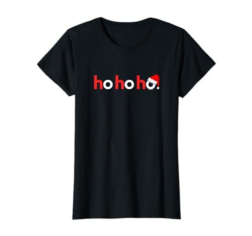 Christmas Shirts for Women Her | Xmas Gift Ideas Ho Ho Ho T-Shirt von Christmas Shirts by alphabet lab