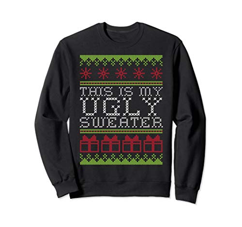 Das ist mein hässlicher Weihnachtspullover Weihnachten Sweatshirt von Christmas Ugly Tees Co.