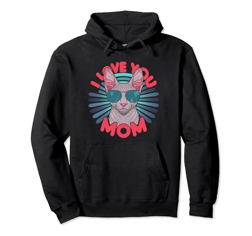 Happy Mother's Day Zombie Horror and Funny Cat of Mama Dog Pullover Hoodie von Christmas beach Girls Vacation Weekend Trip Summer