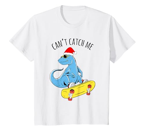 Kinder Weihnachten Can't Catch Me T-Shirt von Christmas