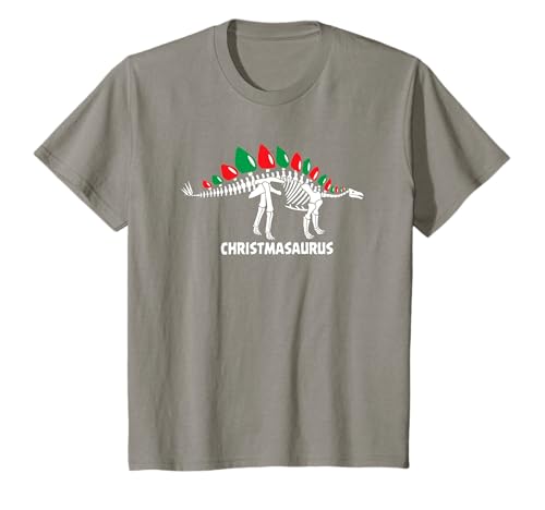 Kinder Weihnachten Dinosaur Weihnachtenaurus T-Shirt von Christmas