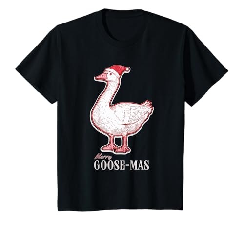 Kinder Weihnachten Goose Mas T-Shirt von Christmas