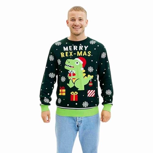 Christmassweats Weihnachtspullover Damen und Herren | Ugly Christmas Sweater | Unisex Hässliche Weihnachtspullover mit Rundhalsausschnit | Lustig Weihnachtspullover Familie Set von Christmassweats