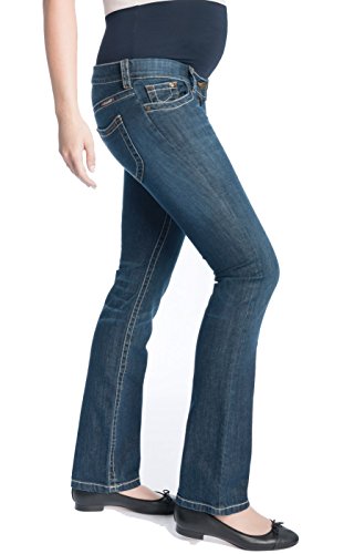 Christoff Designer Jeans Boot-Cut extralang Damen Jeanshose Umstandsmode 638/89-36 Length: 32 von Christoff