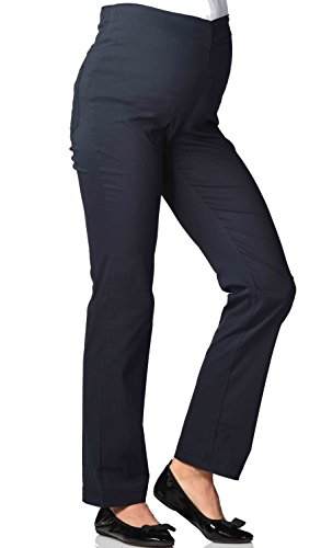 Christoff Umstandshose Business-Hose - elegant lang - 43/500 (36 (extralang), Marine (Blue)) von Christoff