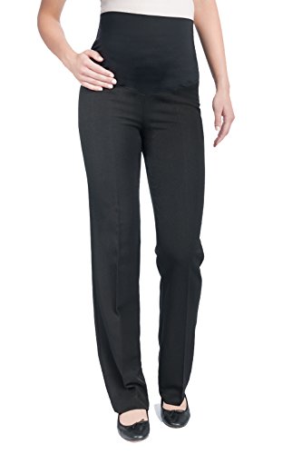 Christoff Umstandshose Business-Hose - elegant lang - 43/500 (44 (extralang), schwarz (Black)) von Christoff