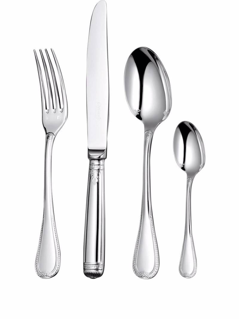 Christofle 48-teiliges Malmaison Besteck-Set - Silber von Christofle