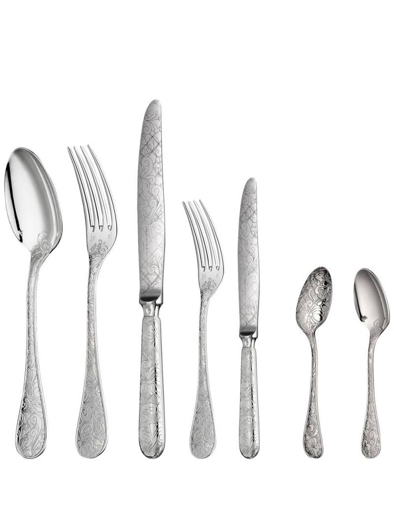 Christofle Jardin d'Eden Besteck-Set (6 Personen) - Silber von Christofle