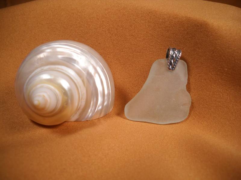 strandglas Mit Silberballen strandglas Mit Silberballen von ChristophCreations