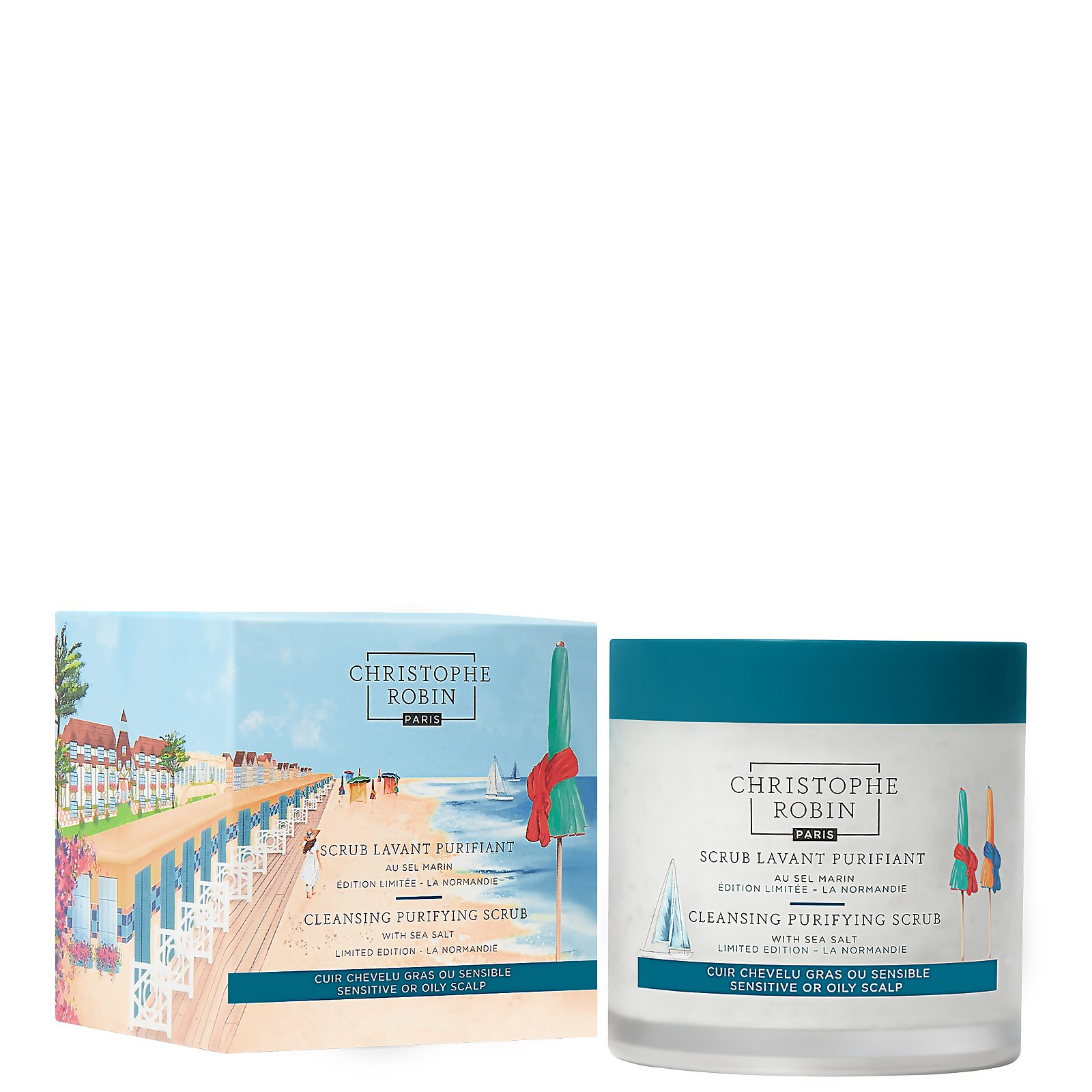 Christophe Robin Cleansing Purifying Scrub With Sea Salt Limited Edition La Normandie von Christophe Robin