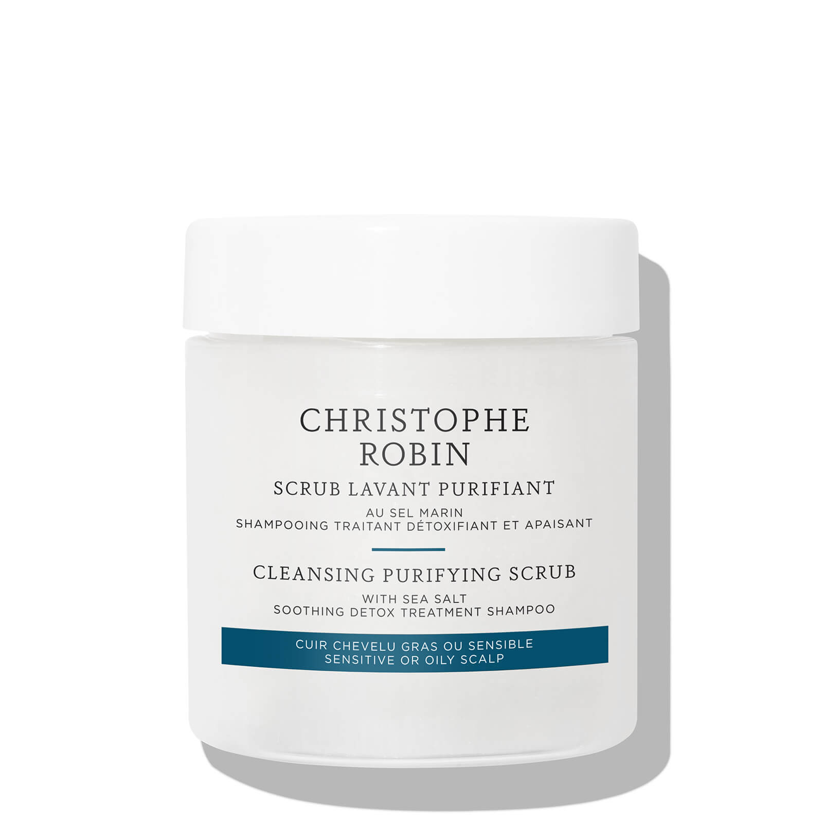 Christophe Robin Cleansing Purifying Scrub with Sea Salt 75ml von Christophe Robin