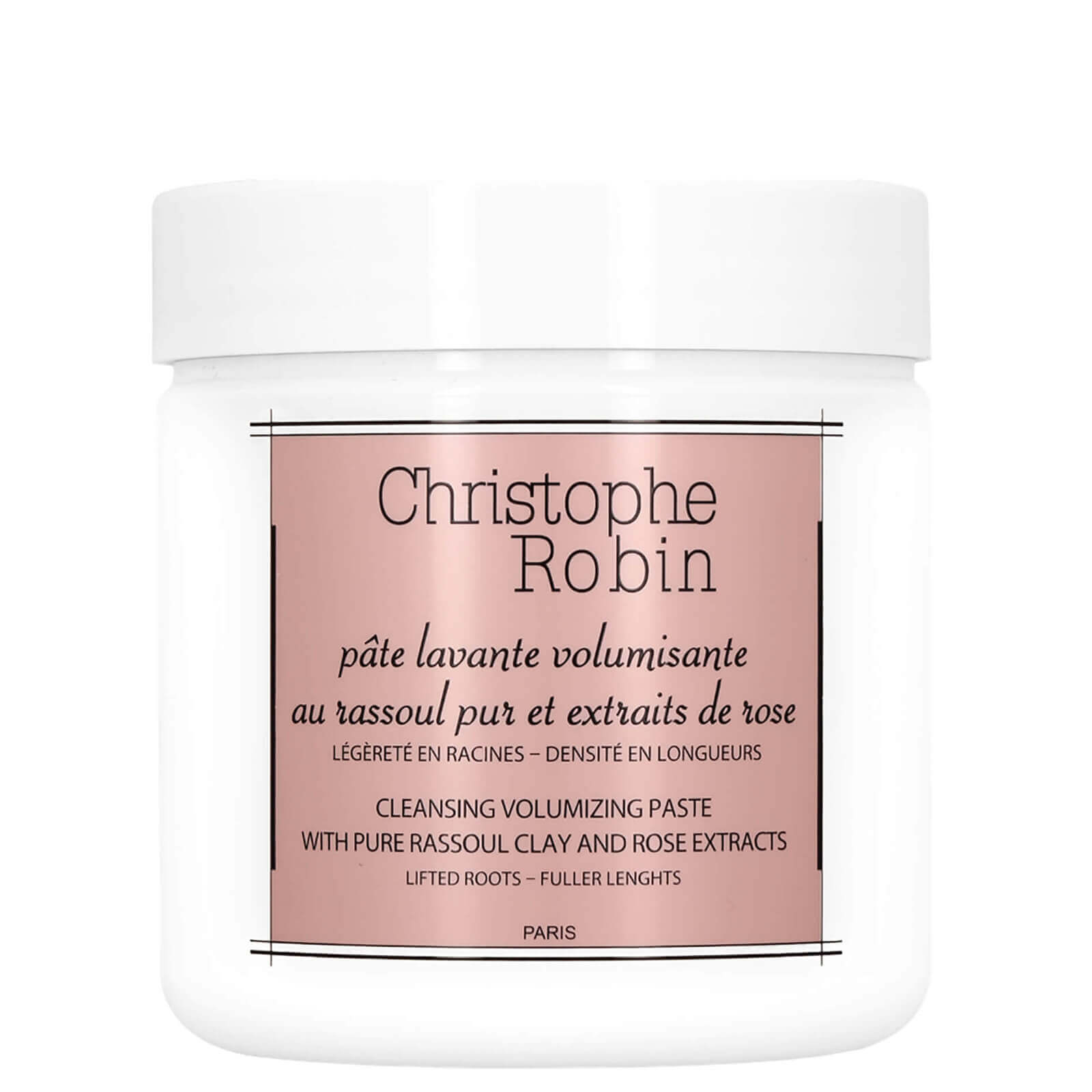 Christophe Robin Cleansing Volumizing Paste with Pure Rassoul Clay and Rose Extracts 250ml von Christophe Robin