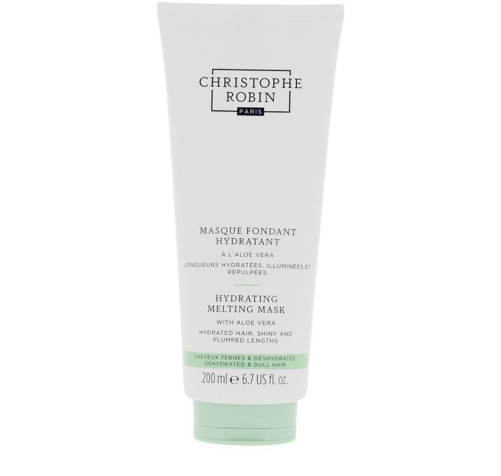 Christophe Robin Haarmaske CR hydrating Mask with aloe vera 200ml von Christophe Robin