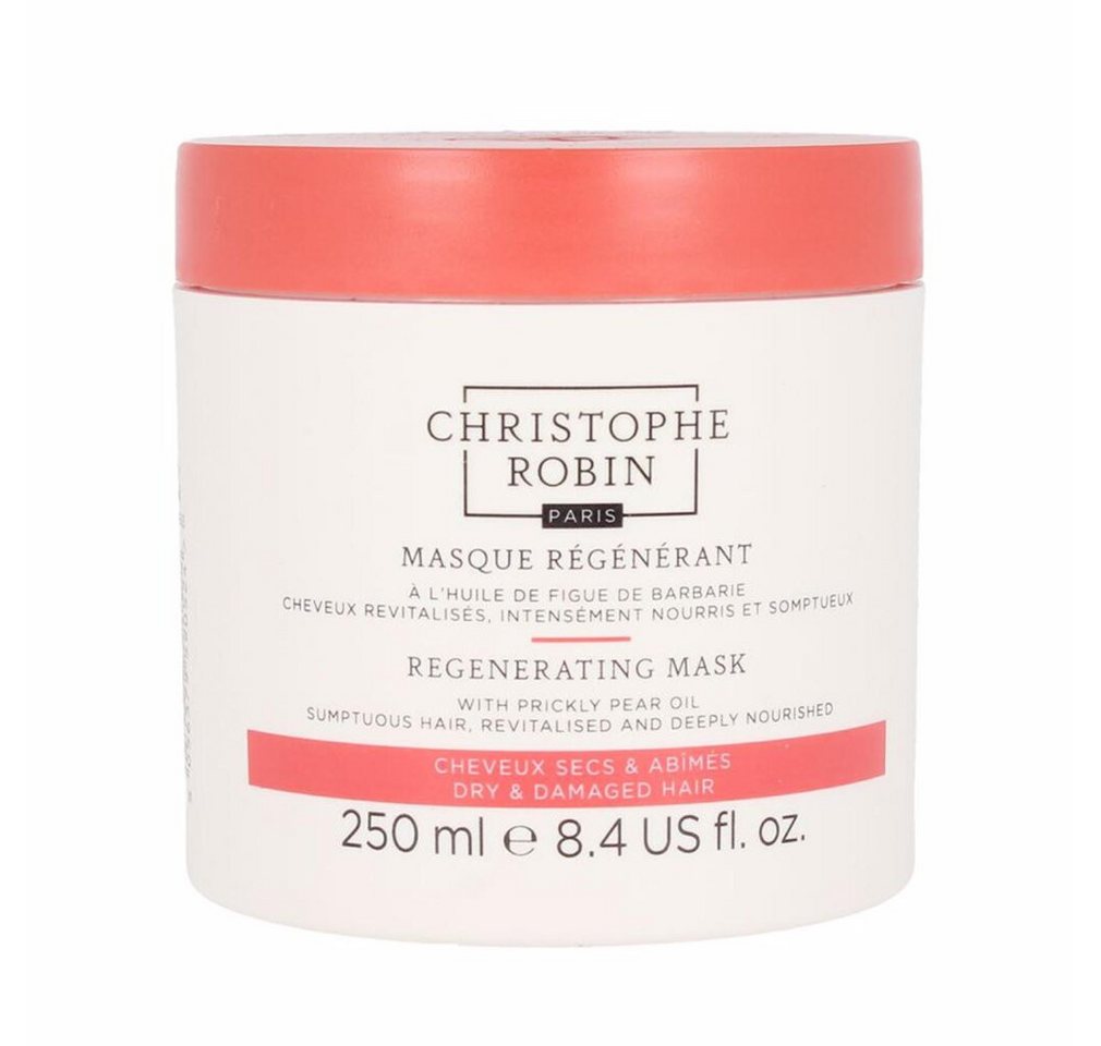 Christophe Robin Haaröl REGENERATING-Maske mit Kaktusfeigenöl 250 ml von Christophe Robin