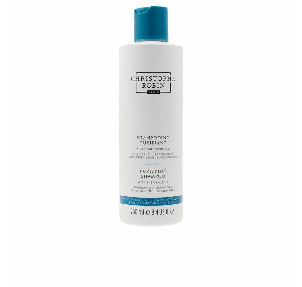 Christophe Robin Haarshampoo PURIFYING shampoo with thermal mud 250ml von Christophe Robin