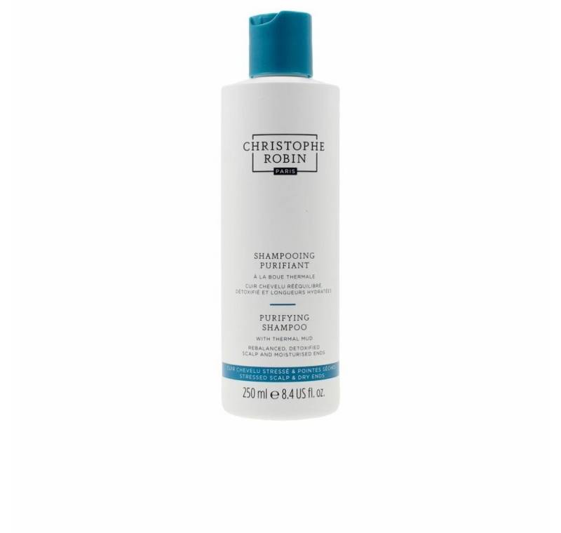 Christophe Robin Haarshampoo PURIFYING shampoo with thermal mud 250ml von Christophe Robin
