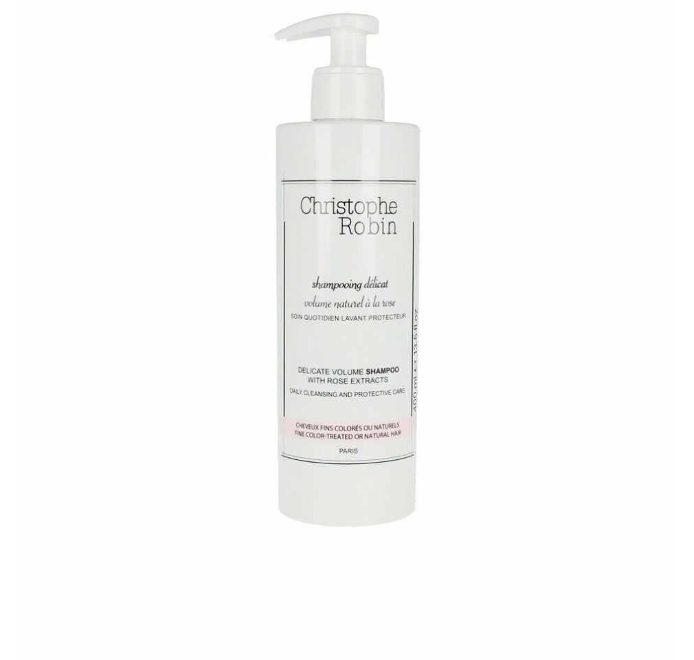 Christophe Robin Haarshampoo VOLUMIZING shampoo with rose extracts 400ml von Christophe Robin