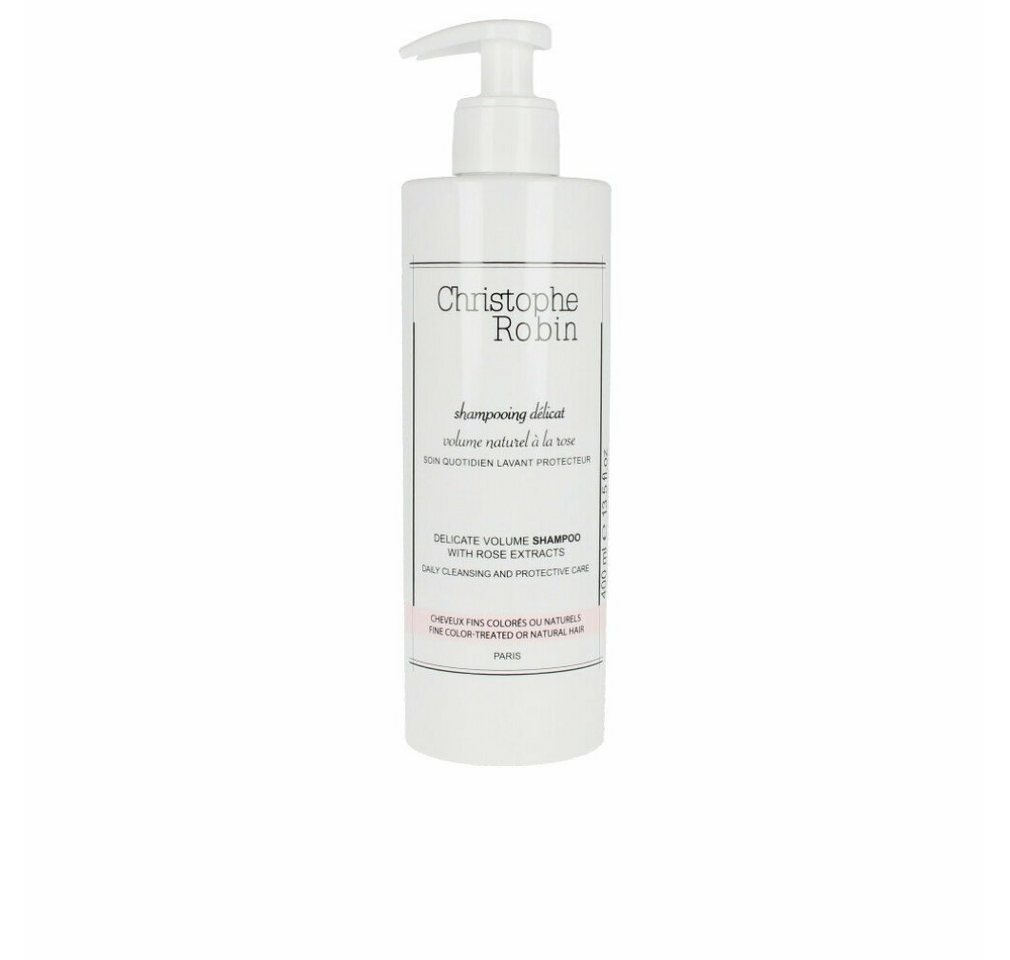 Christophe Robin Haarshampoo VOLUMIZING shampoo with rose extracts 400ml von Christophe Robin
