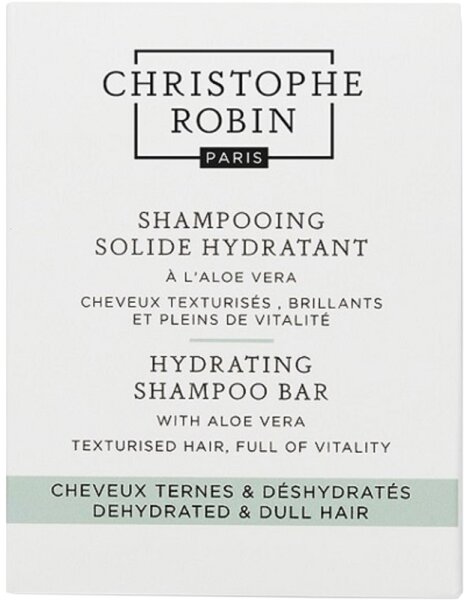 Christophe Robin Hydrating Shampoo Bar With Aloe Vera 100 g von Christophe Robin