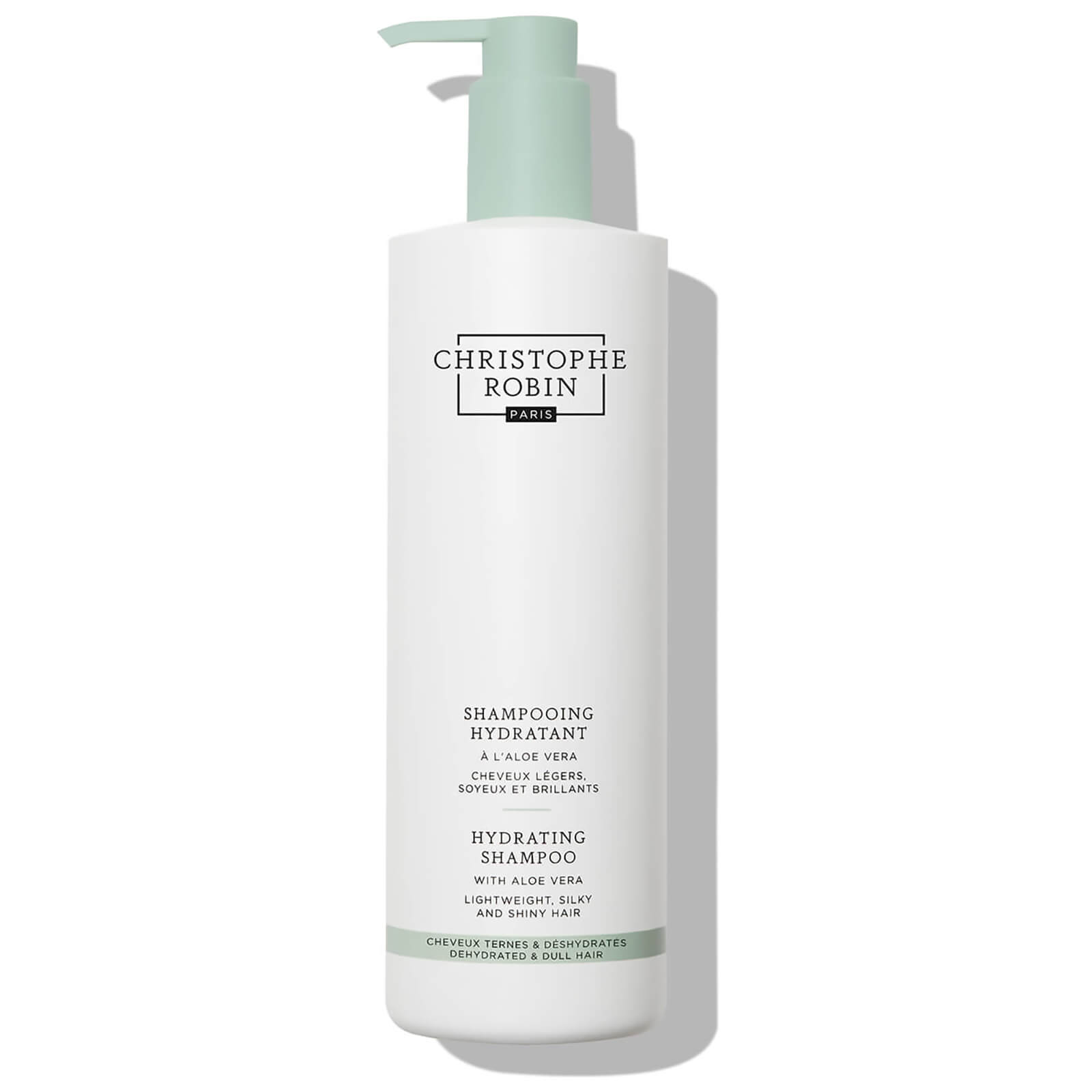 Christophe Robin Hydrating Shampoo with Aloe Vera 500ml von Christophe Robin