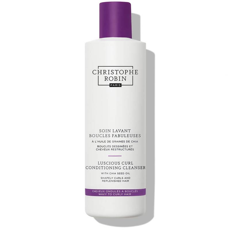Christophe Robin Luscious Curl Conditioning Cleanser with Chia Seed Oil 250ml von Christophe Robin