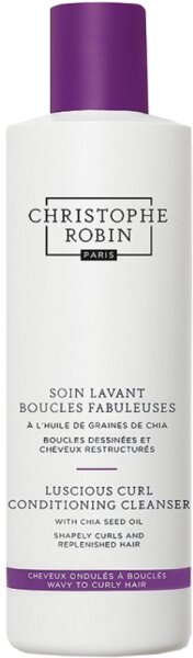 Christophe Robin Luscious Curl Conditioning Cleanser With Chia Seed Oil 250 ml von Christophe Robin
