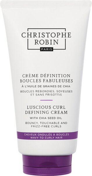 Christophe Robin Luscious Curl Defining Cream With Chia Seed Oil 150 ml von Christophe Robin