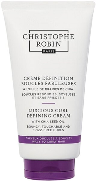 Christophe Robin Luscious Curl Defining Cream With Chia Seed Oil 150 ml von Christophe Robin