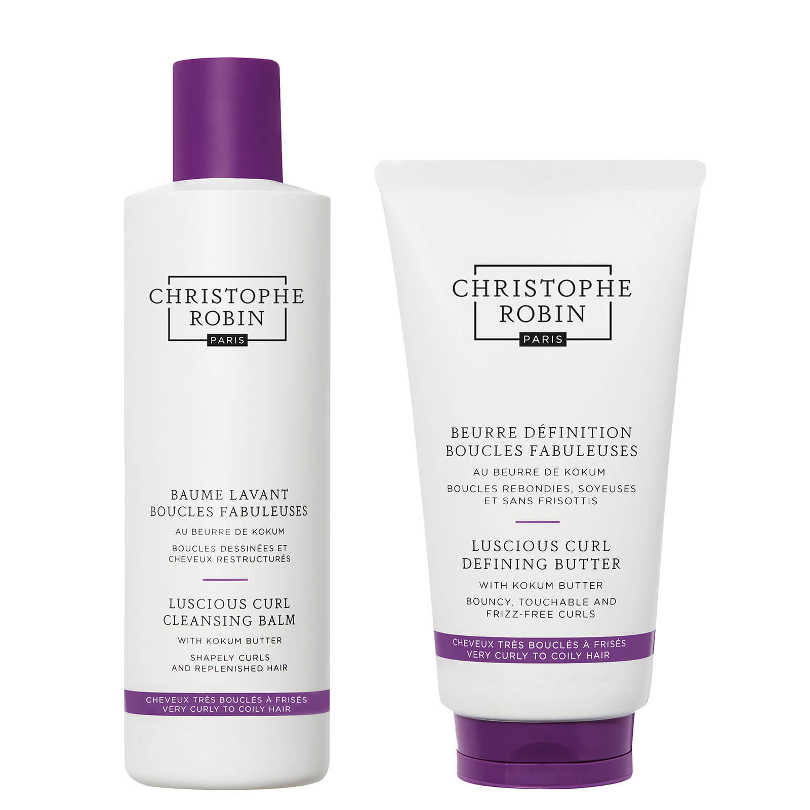 Christophe Robin Luscious Curl Regimen for Curly to Coily Hair von Christophe Robin