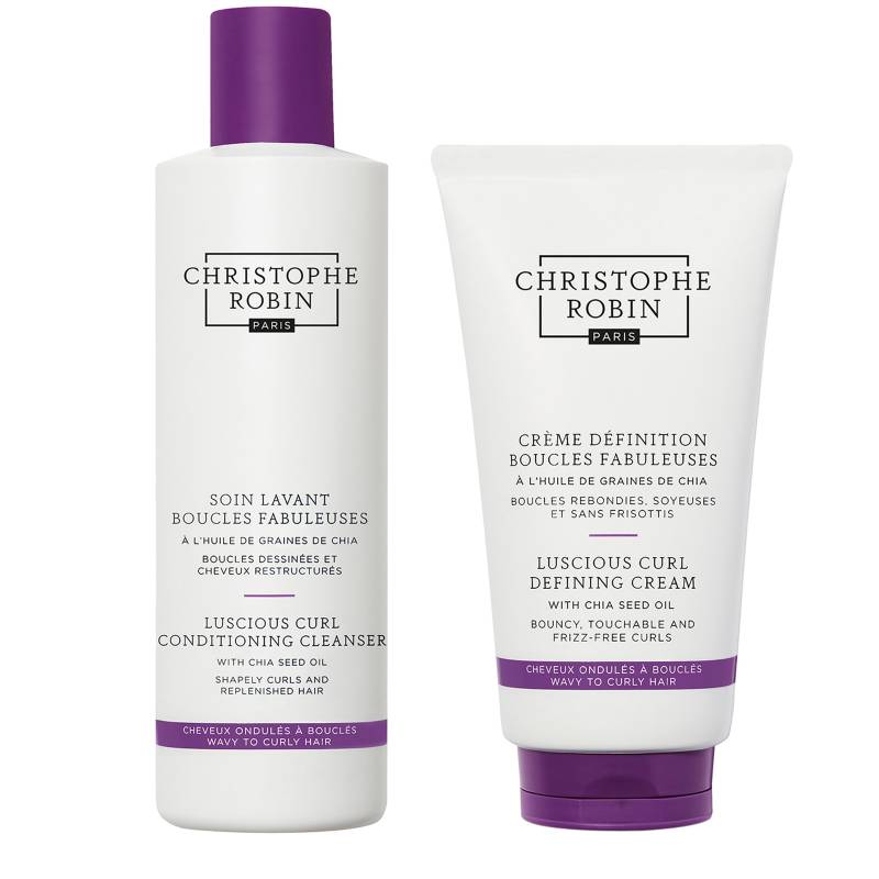 Christophe Robin Luscious Curl Regimen for Wavy to Curly Hair von Christophe Robin