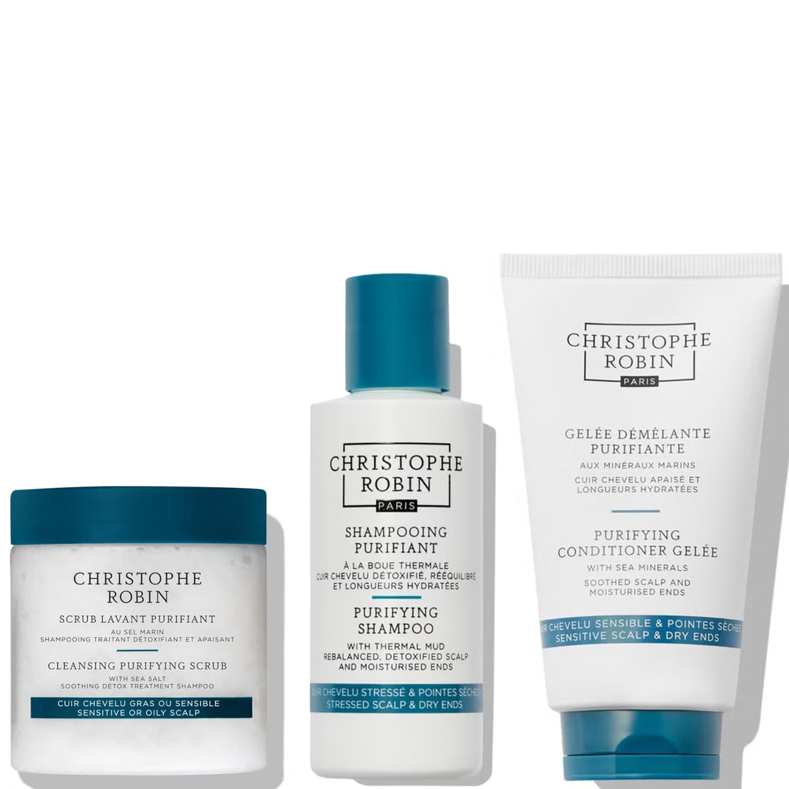 Christophe Robin Mini Purifying Routine (Worth €46.00) von Christophe Robin