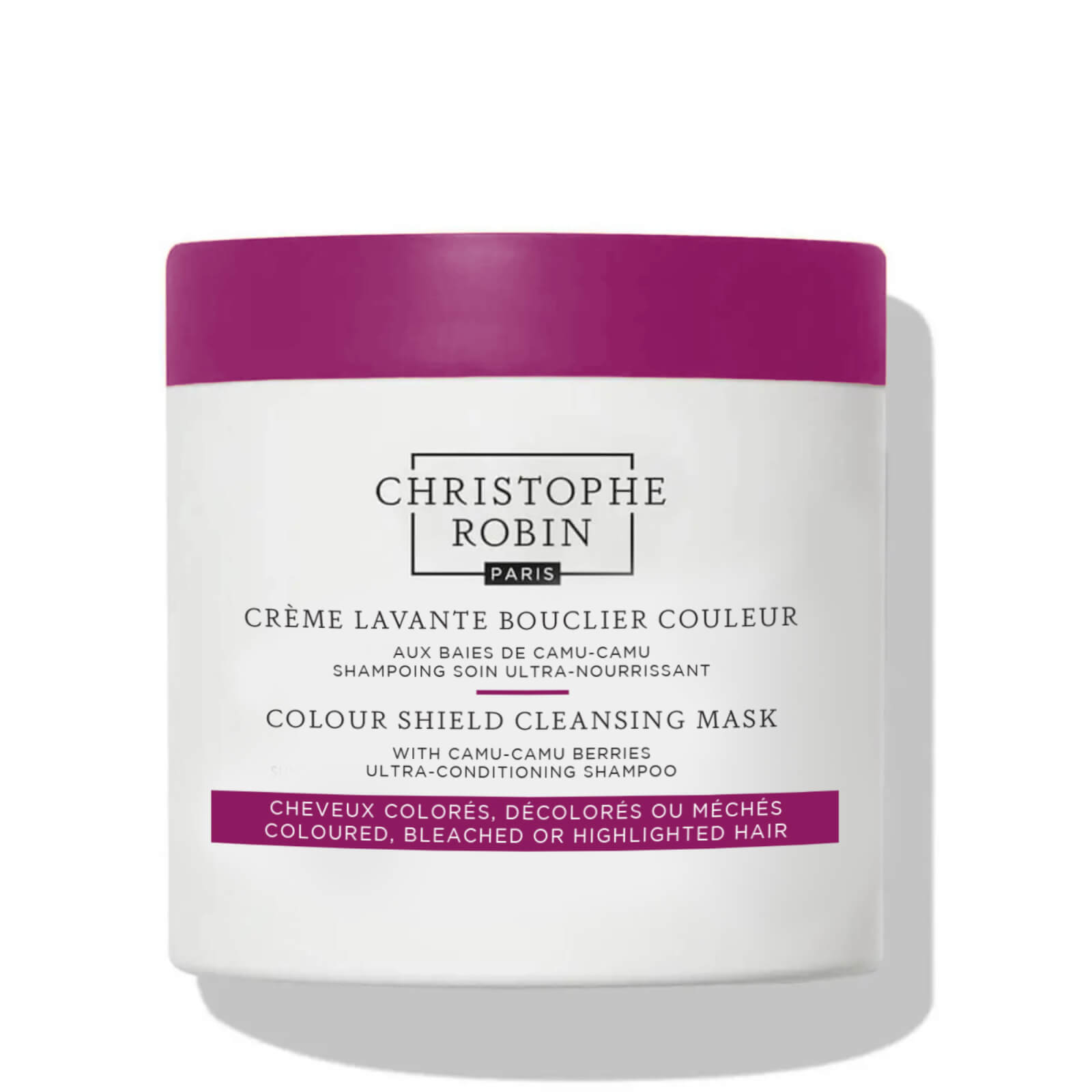 Christophe Robin Colour Shield Cleansing Mask 250ml von Christophe Robin