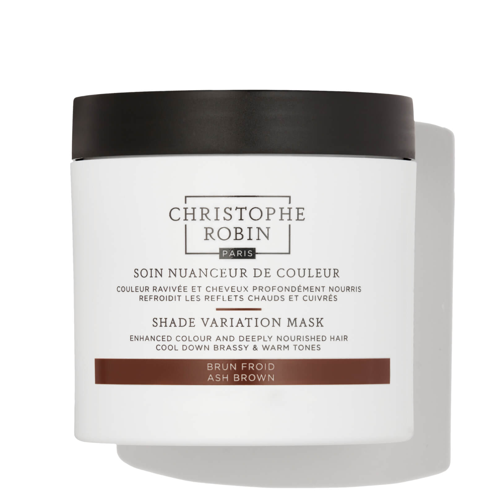 Christophe Robin New Shade Variation Care - Ash Brown 250ml von Christophe Robin