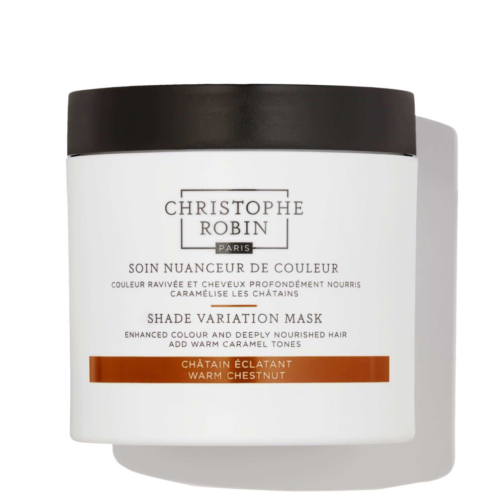 Christophe Robin Shade Variation Mask - Warm Chestnut 250 ml von Christophe Robin