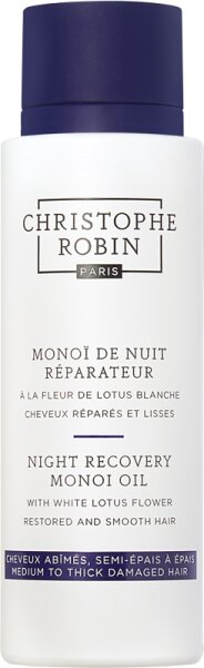 Christophe Robin Night Recovery Monoi Oil with White Lotus Flower 150 ml von Christophe Robin